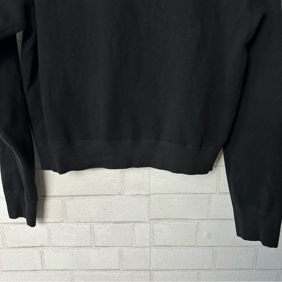 John Elliott Black Sweatshirt Crewneck Black comfort errands modest  Large - Picture 6 of 12